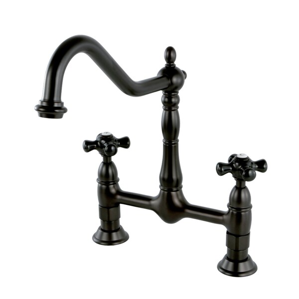 KS1175PKX Duchess Bridge Kitchen Faucet, Oil Rubbed Bronze